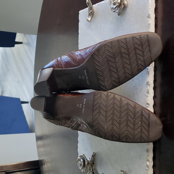 BEAUTIFUL SESTO MEUCCI LEATHER BOOTS - Picture 4 of 8